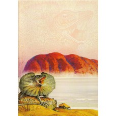 GREETING CARD AINSLIE ROBERTS-THE RAIN DRAGON